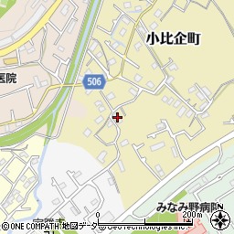 東京都八王子市小比企町2937周辺の地図