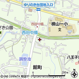 東京都八王子市館町2052周辺の地図
