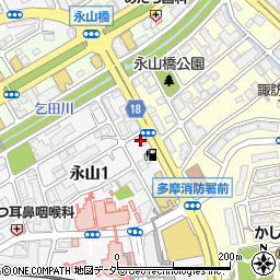 株式会社和光　永山店周辺の地図