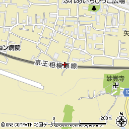 東京都稲城市矢野口3757-4周辺の地図