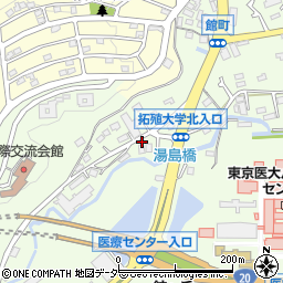 東京都八王子市館町717周辺の地図