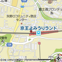 東京都稲城市矢野口2208-1周辺の地図