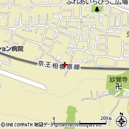 東京都稲城市矢野口3757周辺の地図