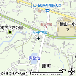 東京都八王子市館町2074周辺の地図