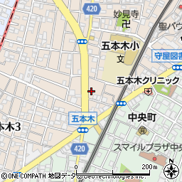 東京コントロール、システム株式会社周辺の地図