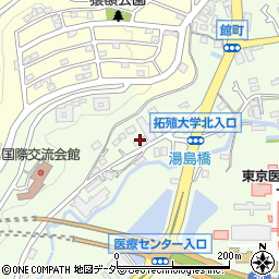 東京都八王子市館町688周辺の地図