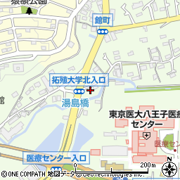 東京都八王子市館町703周辺の地図