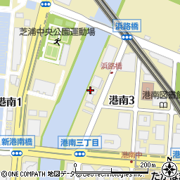 東京都港区港南3丁目5周辺の地図