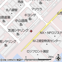 千葉県浦安市鉄鋼通り2丁目5周辺の地図
