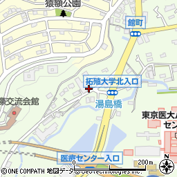 東京都八王子市館町690周辺の地図