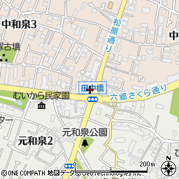 張替本舗金沢屋　狛江成城店周辺の地図