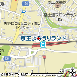 ローソンＬＴＦよみうりランド駅前店周辺の地図