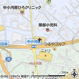 コジマ×ビックカメラ甲府バイパス店周辺の地図