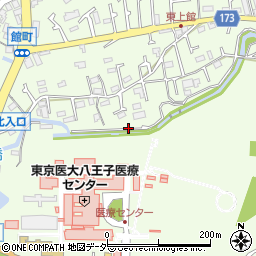 上館公園周辺の地図