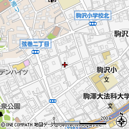 東京都世田谷区駒沢2丁目23-6周辺の地図