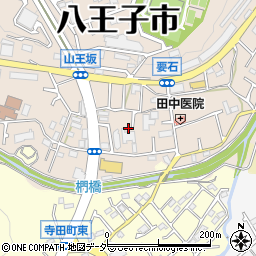 東京都八王子市椚田町104周辺の地図