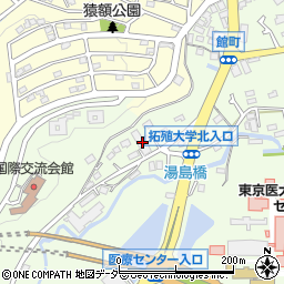 東京都八王子市館町689周辺の地図