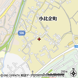 東京都八王子市小比企町2939周辺の地図
