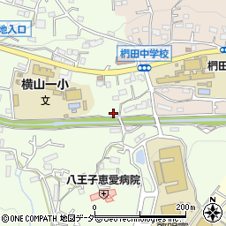 東京都八王子市館町9周辺の地図