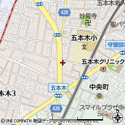 香取鮨周辺の地図