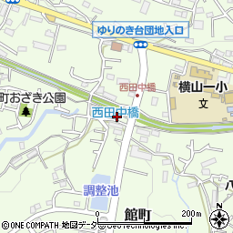 東京都八王子市館町2044周辺の地図