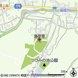 [葬儀場]浄泉寺周辺の地図