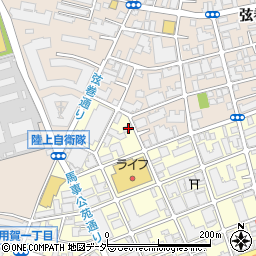 東京都世田谷区桜新町2丁目22-18周辺の地図