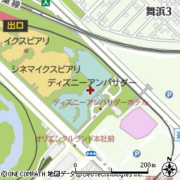千葉県浦安市舞浜2-11周辺の地図