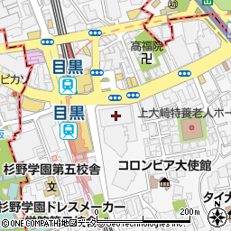 アトレ目黒アトレ目黒２１階　ゴディバ周辺の地図