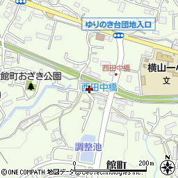 東京都八王子市館町2039周辺の地図