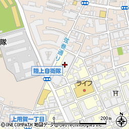 ホームヘルプサービスソラスト世田谷周辺の地図