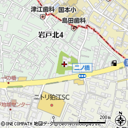 慶岸寺周辺の地図