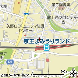 東京都稲城市矢野口2208周辺の地図
