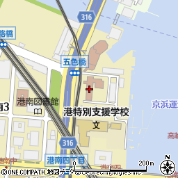 東京都港湾局東京港管理事務所　港務課周辺の地図