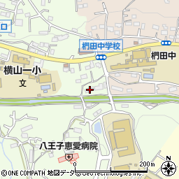 東京都八王子市館町7周辺の地図
