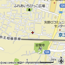 東京都稲城市矢野口2590-13周辺の地図