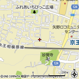 東京都稲城市矢野口2590-1周辺の地図