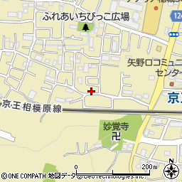 東京都稲城市矢野口2590-10周辺の地図
