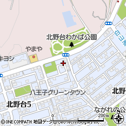 東京都八王子市北野台5丁目1周辺の地図