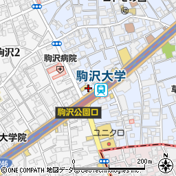 パン工房 AntenDo 駒沢店周辺の地図
