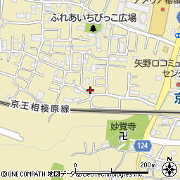 東京都稲城市矢野口2590-15周辺の地図