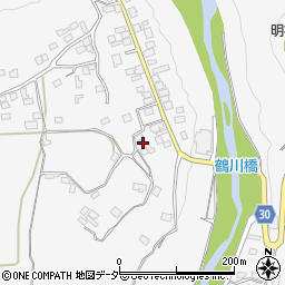 山梨県上野原市鶴川302周辺の地図