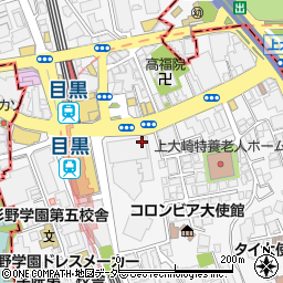 みずほ銀行目黒支店 ＡＴＭ周辺の地図