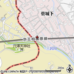 有限会社富澤塗装店周辺の地図