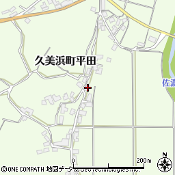 京都府京丹後市久美浜町平田444周辺の地図