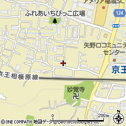 東京都稲城市矢野口2590-12周辺の地図