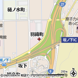 福井県敦賀市羽織町周辺の地図