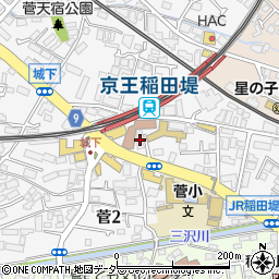 神奈川県川崎市多摩区菅2丁目9-2周辺の地図