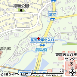 東京都八王子市館町694周辺の地図