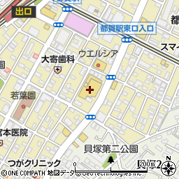 マルエツ新都賀店周辺の地図